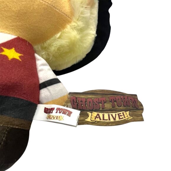 Knott's Berry Farm Park Ghost Town Alive! NWT Sheriff Plush 11.5" Souvenir Prize - Picture 6 of 10